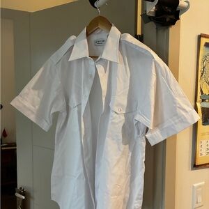 Van Heusen “The Aviator” Pilot Uniform Shirt 16.5